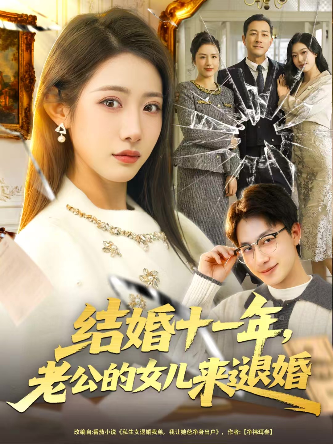 结婚十一年，老公的女儿来退婚(全集)